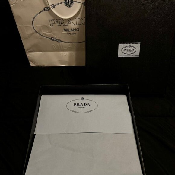 Prada Re-edition 2000 mini satin with crystals shoulder bag - Picture 5 of 6